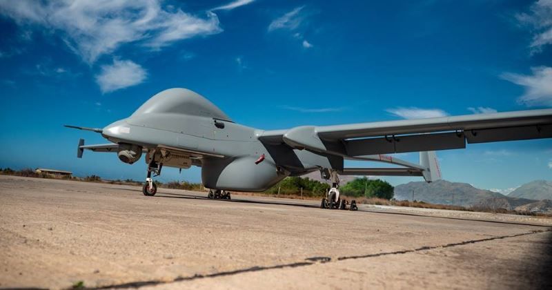 frontex inizia test droni sul mare italia