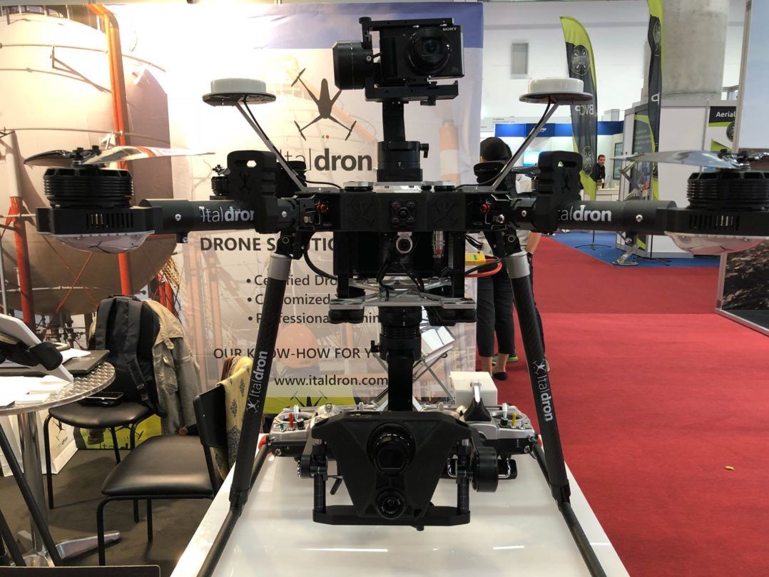 immagine di italdrone soluzioni geomatica intergeo