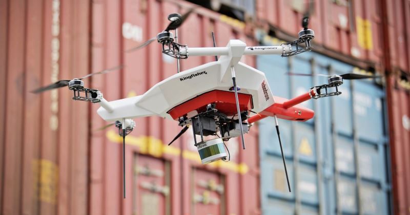 skoda testa drone inventario