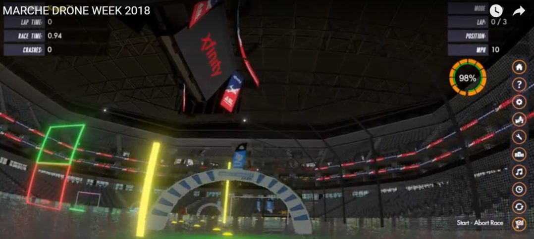 immagine di marche drone week 2018 drone fpv racing
