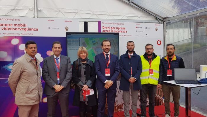 immagine di partner progetto droni 5g sicurezza milano