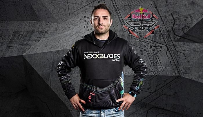 immagine di giuseppe rinaldi campione italiano fpv drone racing 2018
