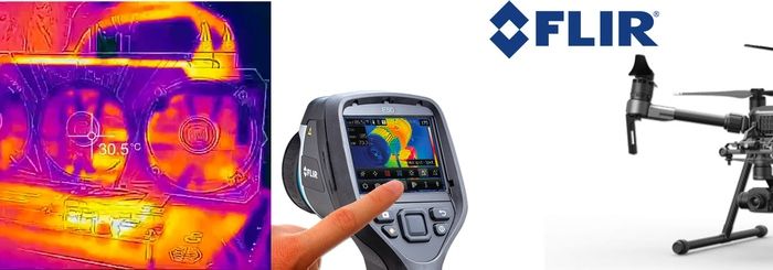 immagine di corso termocamere flir con droni