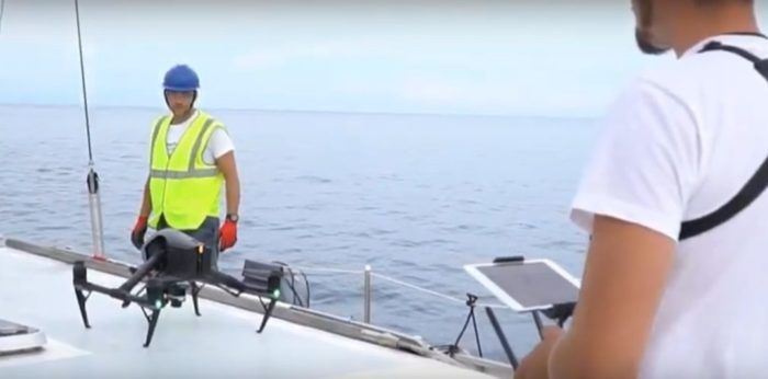 immagine di greentech solution progetto litter hunter con droni