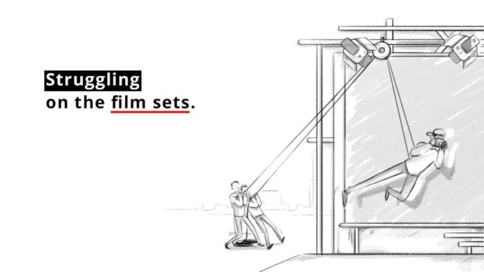 immagine di film set