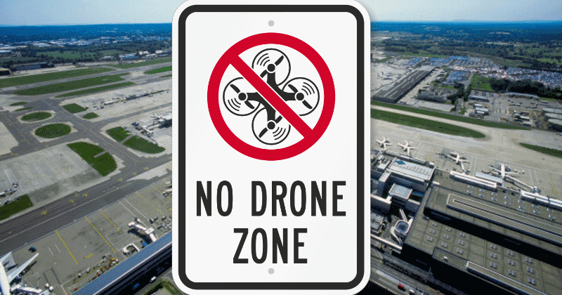 nofly zone aeroporti uk 5km