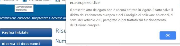 immagine di atto delegato regolamento droni europeo