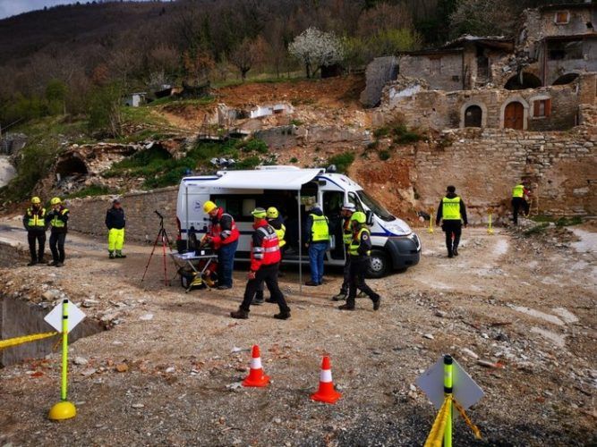 immagine di campo delta tango 2 rescue drone netwotk