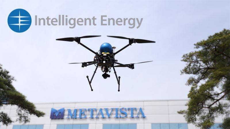 record durata volo drone metavista batterie idrogeno intellligent energy
