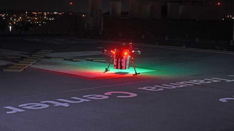 trapianto rene trasportato via drone