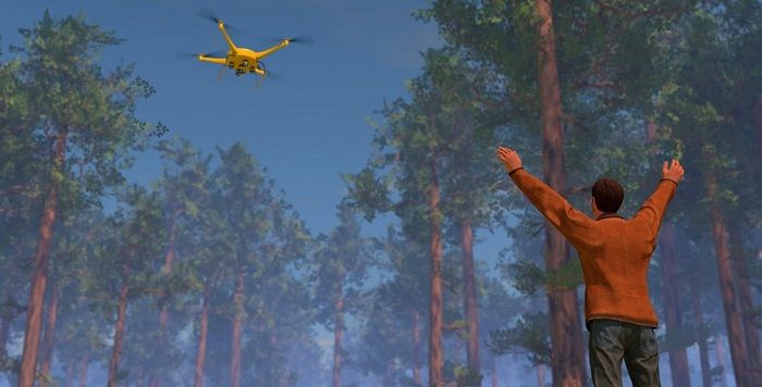 immagine di progetto uav retina