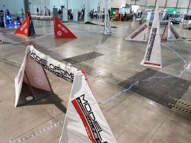 immagine di circuito drone fpv racing