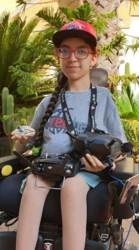 immagine di luisa rizzo pilota fpv testimonial kit fpv dji