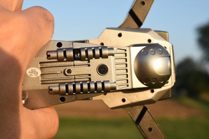 Camera inferiore per il posizionamento ottico