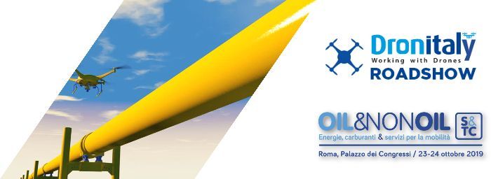 immagine di dronitaly roadshow oilenoniol roma 2019