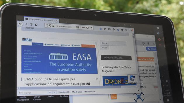immagine di linee guida easa su computer