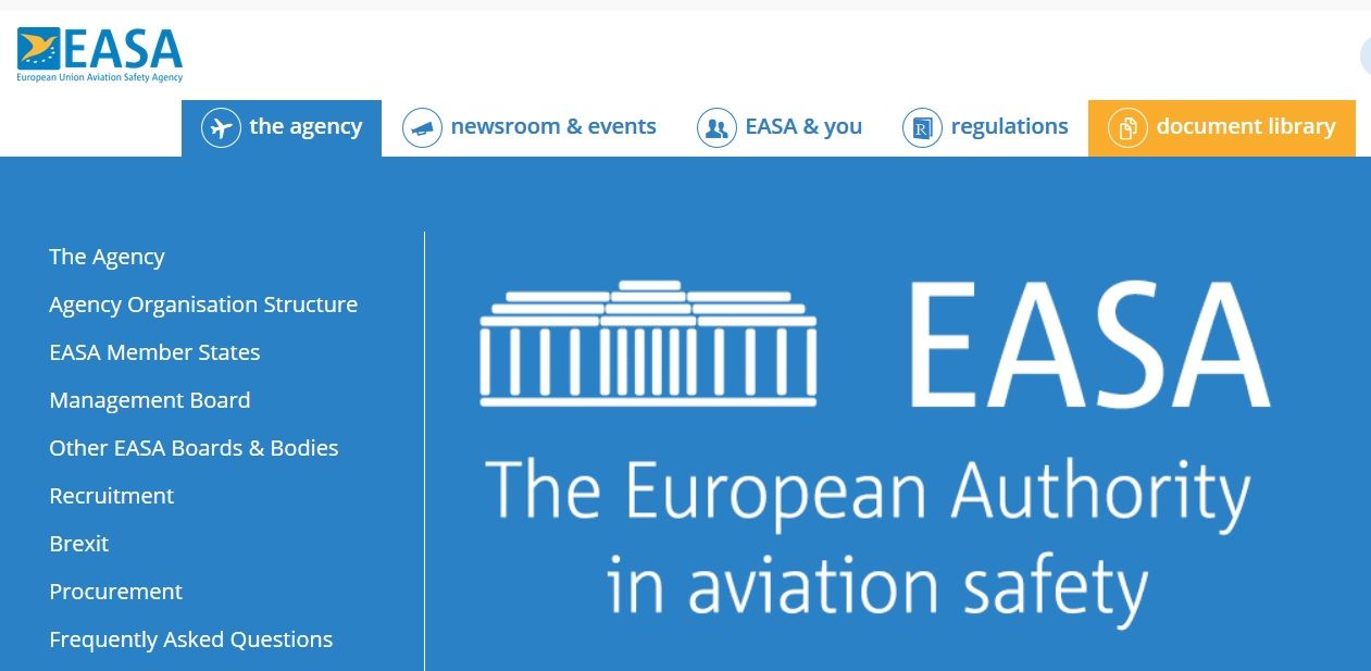 immagine di pagina easa