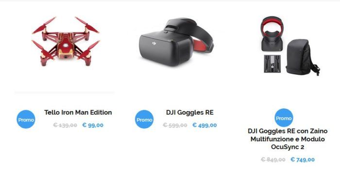 immagine di drone racing google promozione