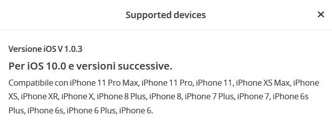 immagine di ios devices supportati dji fly mavic mini