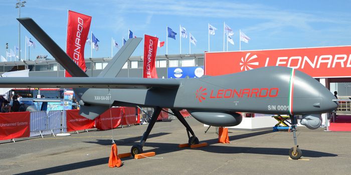 immagine di drone Leonardo Falco Explorer a le bourget