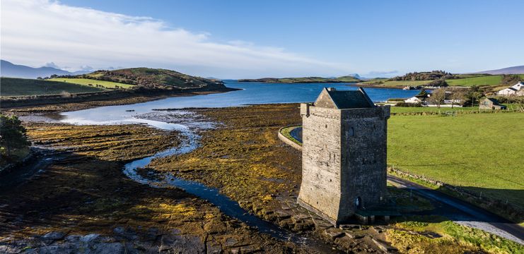 immagine di foto aerea drone irlanda