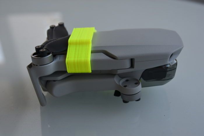 immagine di DSC 4062.JPG ferma eliche mavic mini stampato 3d vista laterale