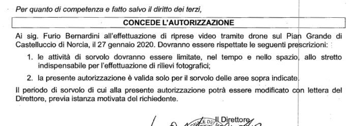 immagine di autorizzazione concessa