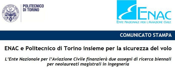 immagine di comunicato stampa enac polito web