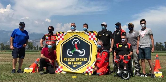 immagine di rescue drone network