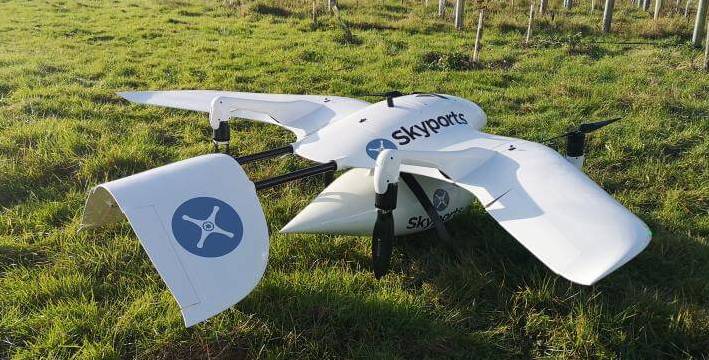 immagine di skyports wingcopter