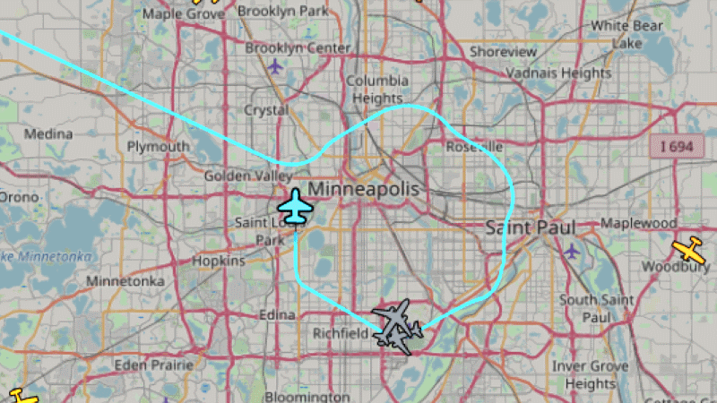 usa drone militare su minneapolis