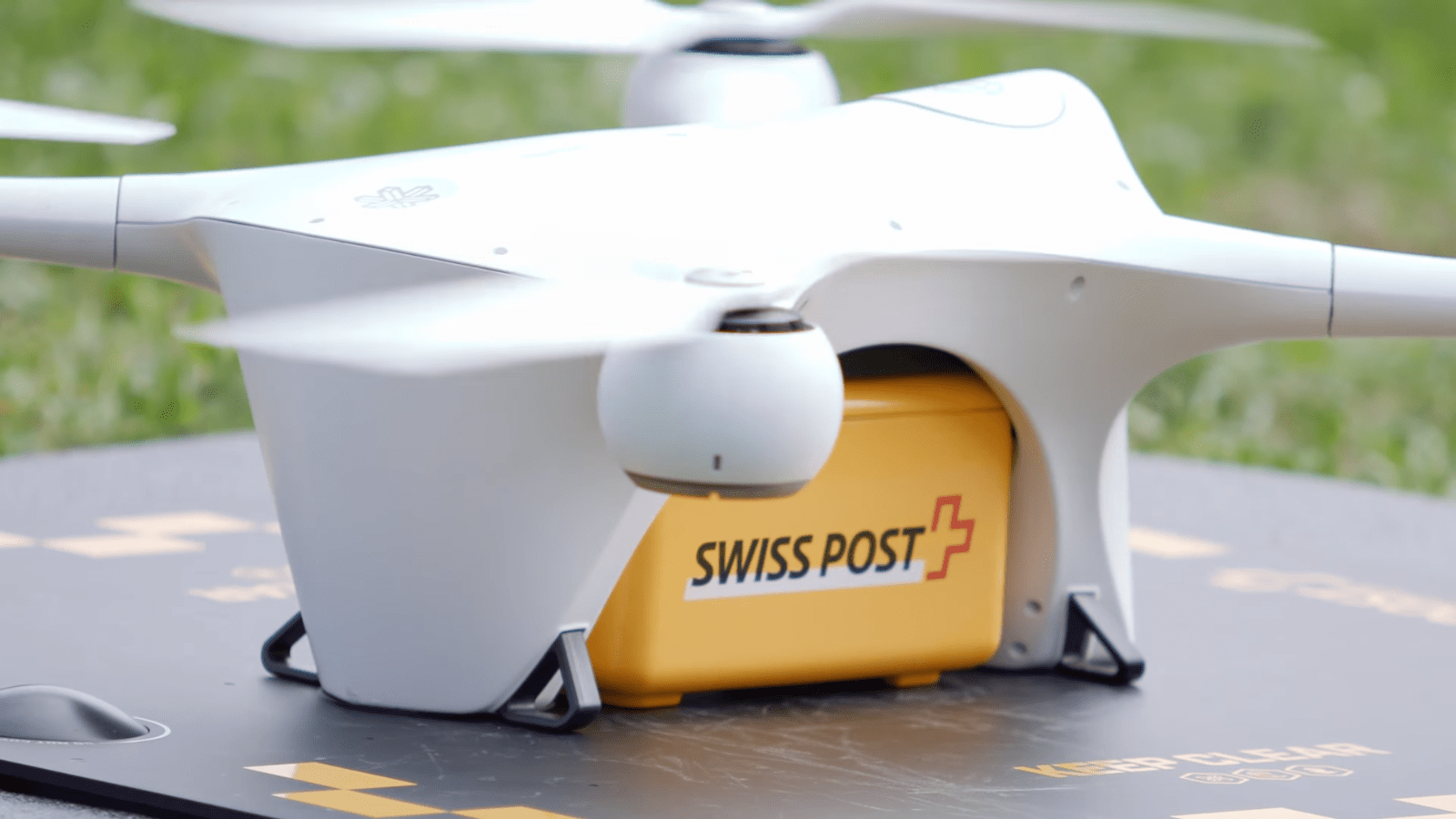 immagine di Swiss Post trial drone delivery between hospitals