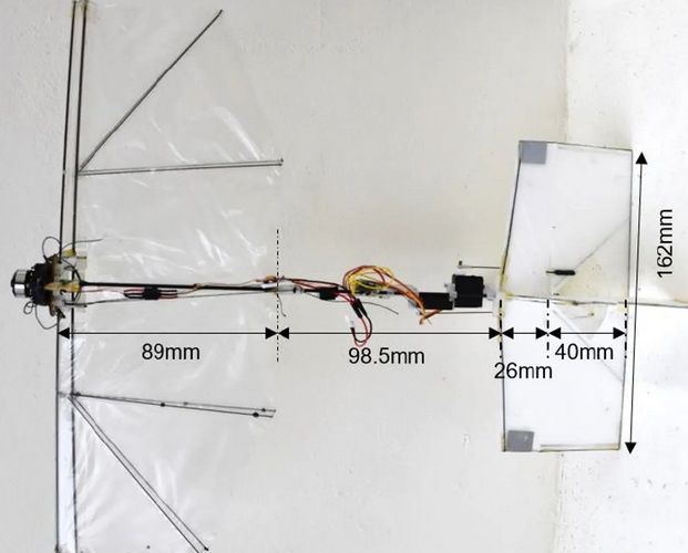 immagine di disegno drone ornitottero