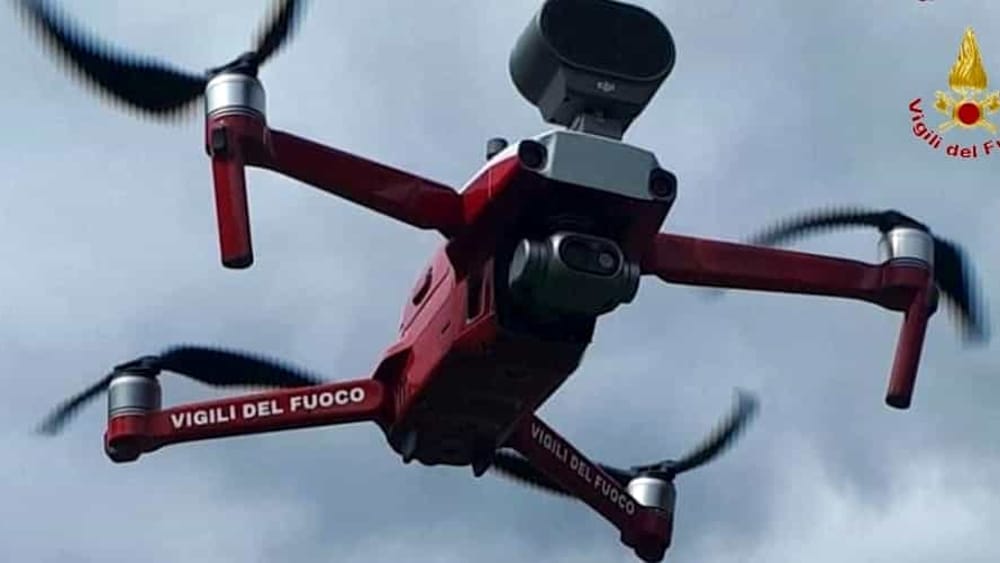 immagine di drone vvf