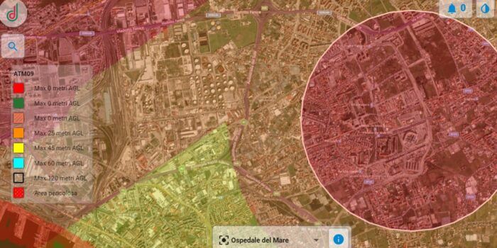 immagine di d flight mappe strret e road