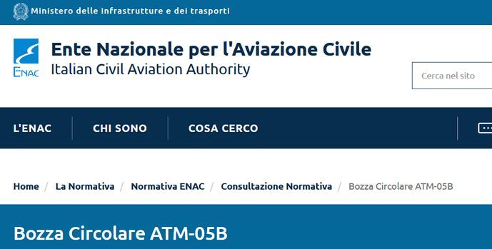 immagine di bozze circolari enac