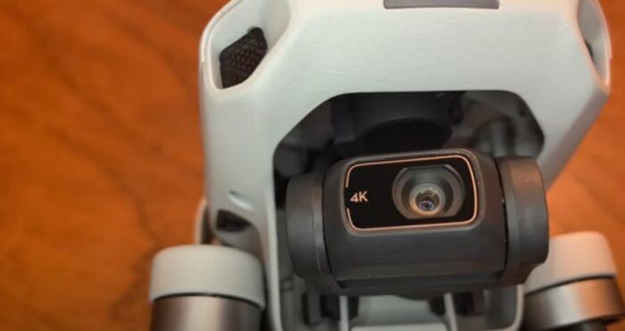 immagine di camera 4k dji mini 2