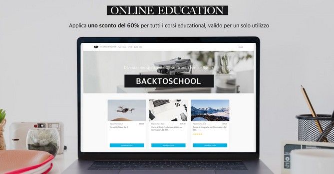 immagine di dji ars back to school