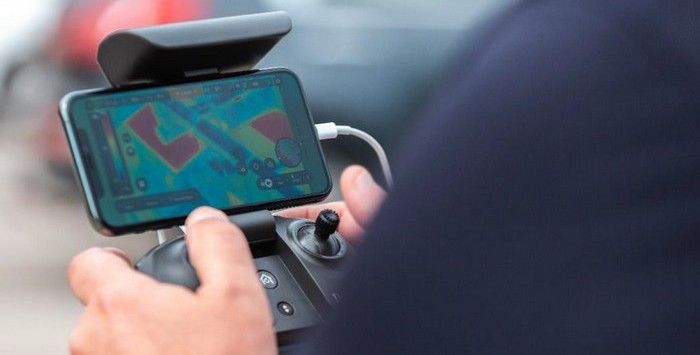 immagine di parrot anafi free flight drone