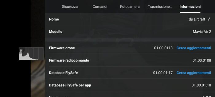 immagine di aggiornamenti firmware mavic air 2 1