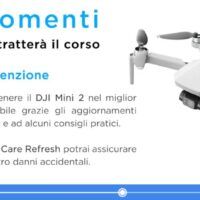 immagine di argomenti corso dji mini 2 manutenzione