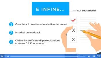 immagine di corso dji mini 2 rilascio certificato