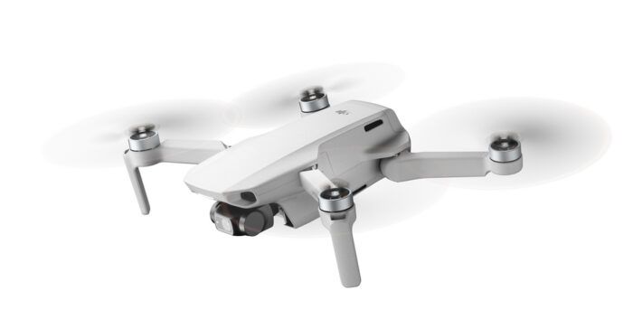 immagine di dji mini 2 volo