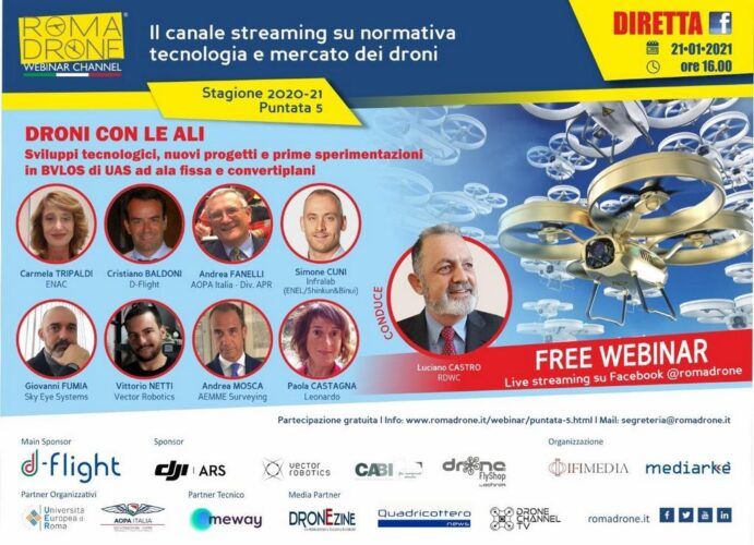immagine di RDWC DroniconleAli Puntata5 Locandina DEF LR.160121