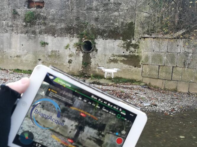 immagine di controllo drone brianzacque