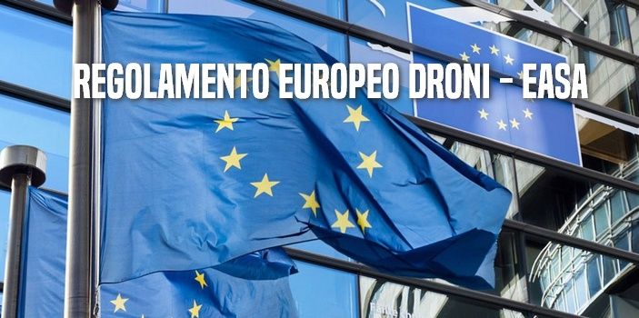 immagine di corso online regolamento europeo droni easa