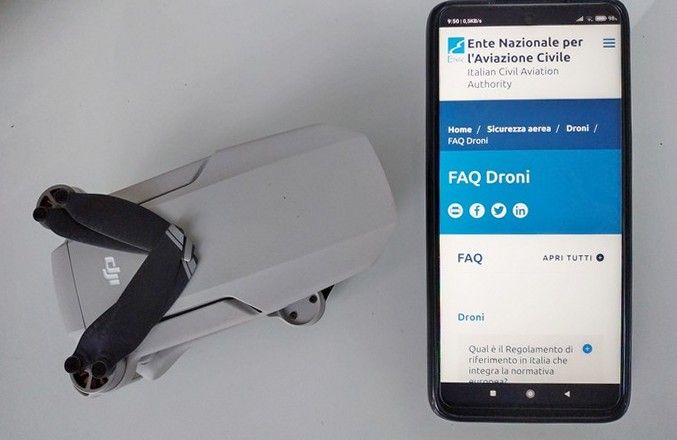 immagine di faq droni enac 455