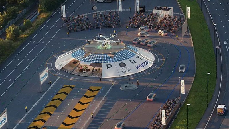 urban drone airport in uk