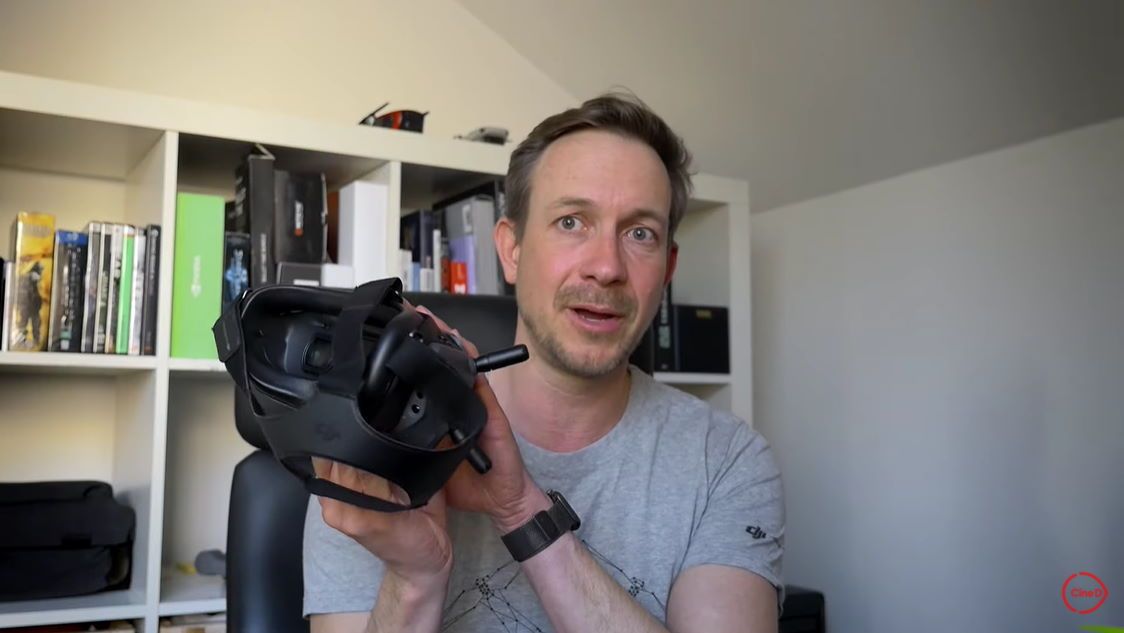 dji fpv drone visore compatibile