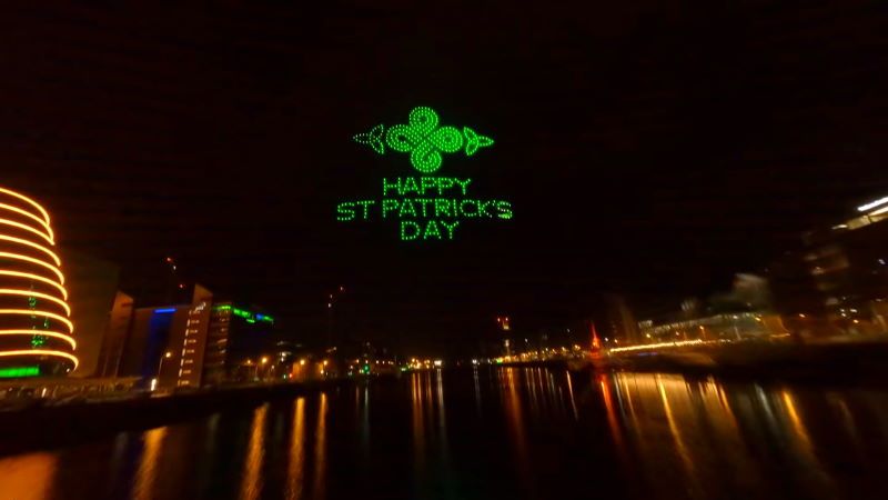 droni dublino st patrick day